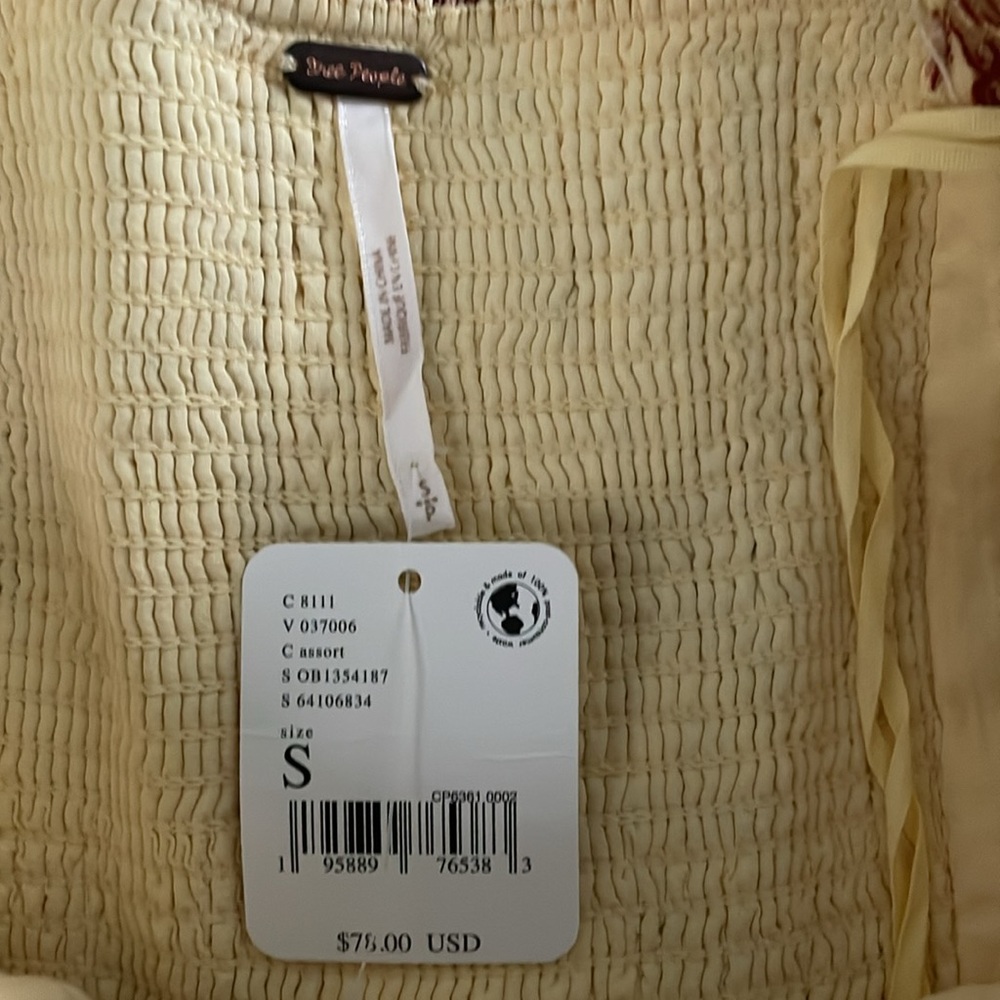 NWT Free People corset top /SM - Picture 7 of 9